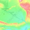 Topografische kaart Tamegroute ⵜⴰⵎⴳⵔⵓⵜ تامكروت, hoogte, reliëf