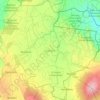 Topografische kaart Laikipia County, hoogte, reliëf