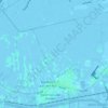 Topografische kaart Koudekerk aan den Rijn, hoogte, reliëf