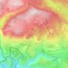 Topografische kaart 66120, hoogte, reliëf