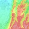 Topografische kaart 87737, hoogte, reliëf