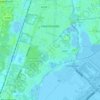 Topografische kaart Heemstede, hoogte, reliëf