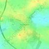 Topografische kaart Dunshaughlin, hoogte, reliëf
