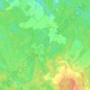 Topografische kaart Võsupere küla, hoogte, reliëf