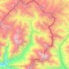Topografische kaart Chhaikampar, hoogte, reliëf