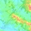 Topografische kaart Le Tartre-Gaudran, hoogte, reliëf