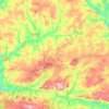 Topografische kaart 56500, hoogte, reliëf
