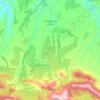 Topografische kaart Torrecilla de la Jara, hoogte, reliëf