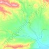 Topografische kaart Cheniguel, hoogte, reliëf