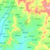 Topografische kaart 陈塸镇, hoogte, reliëf