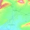 Topografische kaart Ras El Aïoun, hoogte, reliëf