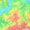 Topografische kaart Heidhausen, hoogte, reliëf