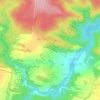 Topografische kaart Soulme, hoogte, reliëf