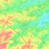 Topografische kaart 3300, hoogte, reliëf