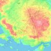 Topografische kaart Faaborg-Midtfyn Kommune, hoogte, reliëf