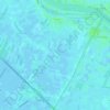 Topografische kaart Everdingen, hoogte, reliëf