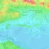 Topografische kaart Paradou, hoogte, reliëf