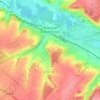 Topografische kaart Maresquel-Ecquemicourt, hoogte, reliëf