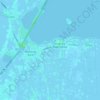 Topografische kaart Oosterzee, hoogte, reliëf