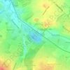 Topografische kaart Meschesee, hoogte, reliëf