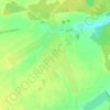 Topografische kaart Денятино, hoogte, reliëf