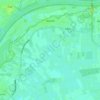 Topografische kaart Wamel, hoogte, reliëf