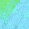 Topografische kaart De Zilk, hoogte, reliëf