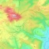 Topografische kaart Bödexen, hoogte, reliëf