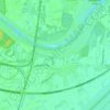 Topografische kaart Mičevec, hoogte, reliëf