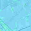 Topografische kaart Terband, hoogte, reliëf