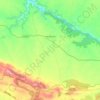 Topografische kaart Herreruela, hoogte, reliëf
