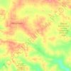 Topografische kaart Wiluna, hoogte, reliëf
