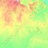Topografische kaart Maranoa Regional, hoogte, reliëf
