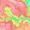 Topografische kaart Ermenek, hoogte, reliëf