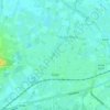 Topografische kaart Goor, hoogte, reliëf