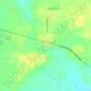 Topografische kaart Cadiz, hoogte, reliëf