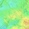 Topografische kaart Eickel, hoogte, reliëf