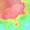 Topografische kaart Chantemerle, hoogte, reliëf