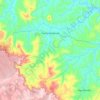 Topografische kaart Pouso Redondo, hoogte, reliëf