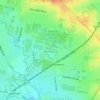 Topografische kaart Yennora, hoogte, reliëf