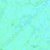 Topografische kaart Newchurch, hoogte, reliëf
