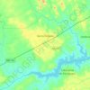 Topografische kaart Santo Estêvão, hoogte, reliëf