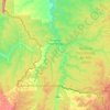 Topografische kaart Marechal Thaumaturgo, hoogte, reliëf