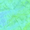 Topografische kaart Oldeberkoop, hoogte, reliëf