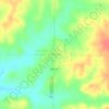 Topografische kaart Fillmore, hoogte, reliëf