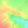 Topografische kaart Oisemont, hoogte, reliëf