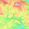 Topografische kaart 14770, hoogte, reliëf