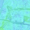 Topografische kaart Spijk, hoogte, reliëf