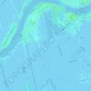 Topografische kaart Tienhoven aan de Lek, hoogte, reliëf