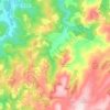 Topografische kaart Devesos, hoogte, reliëf